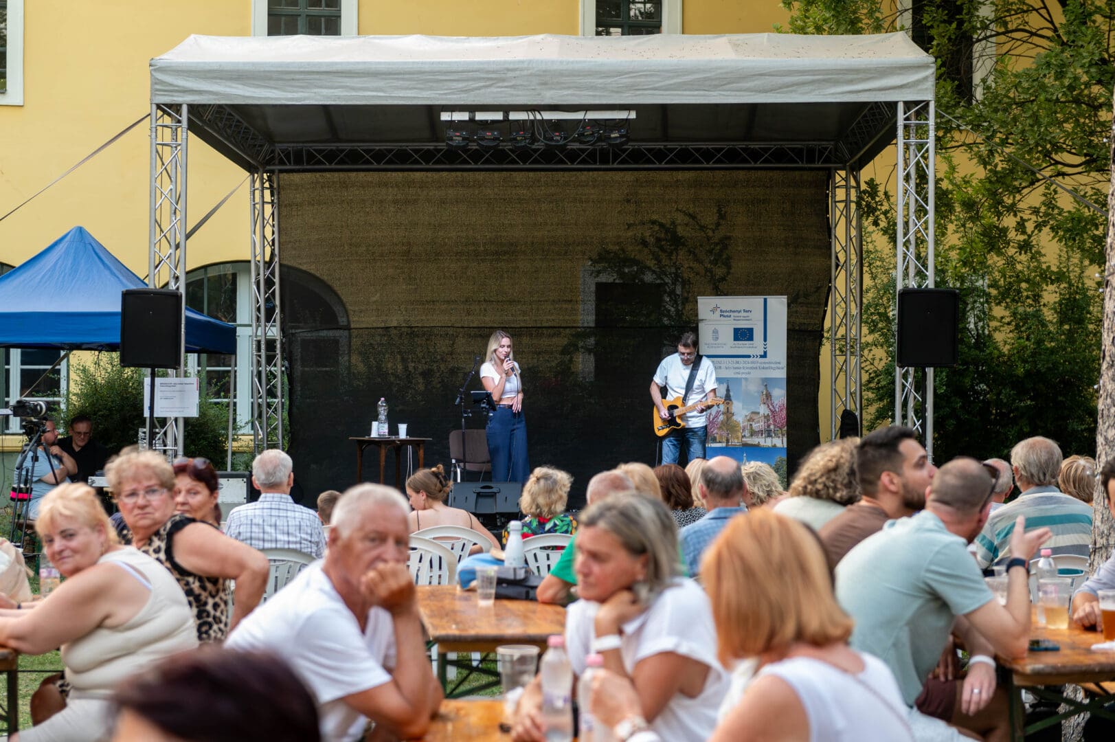 A nagy meleg ellenére is sokan kilátogattak a Múzeumok Éjszakája Félegyházán